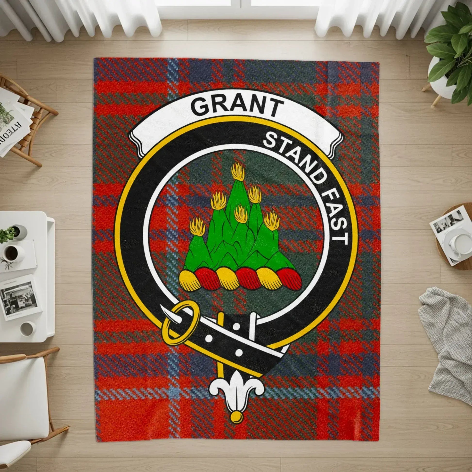 Grant Stand Fast Tartan Printed Blanket product
