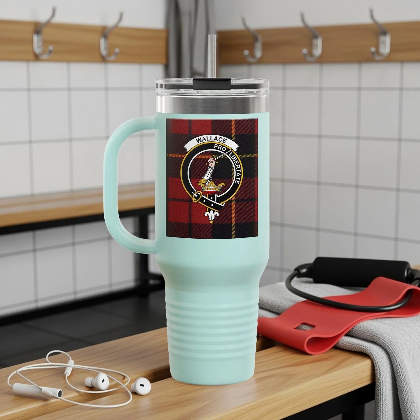 Wallace High School Large Travel Mug product type