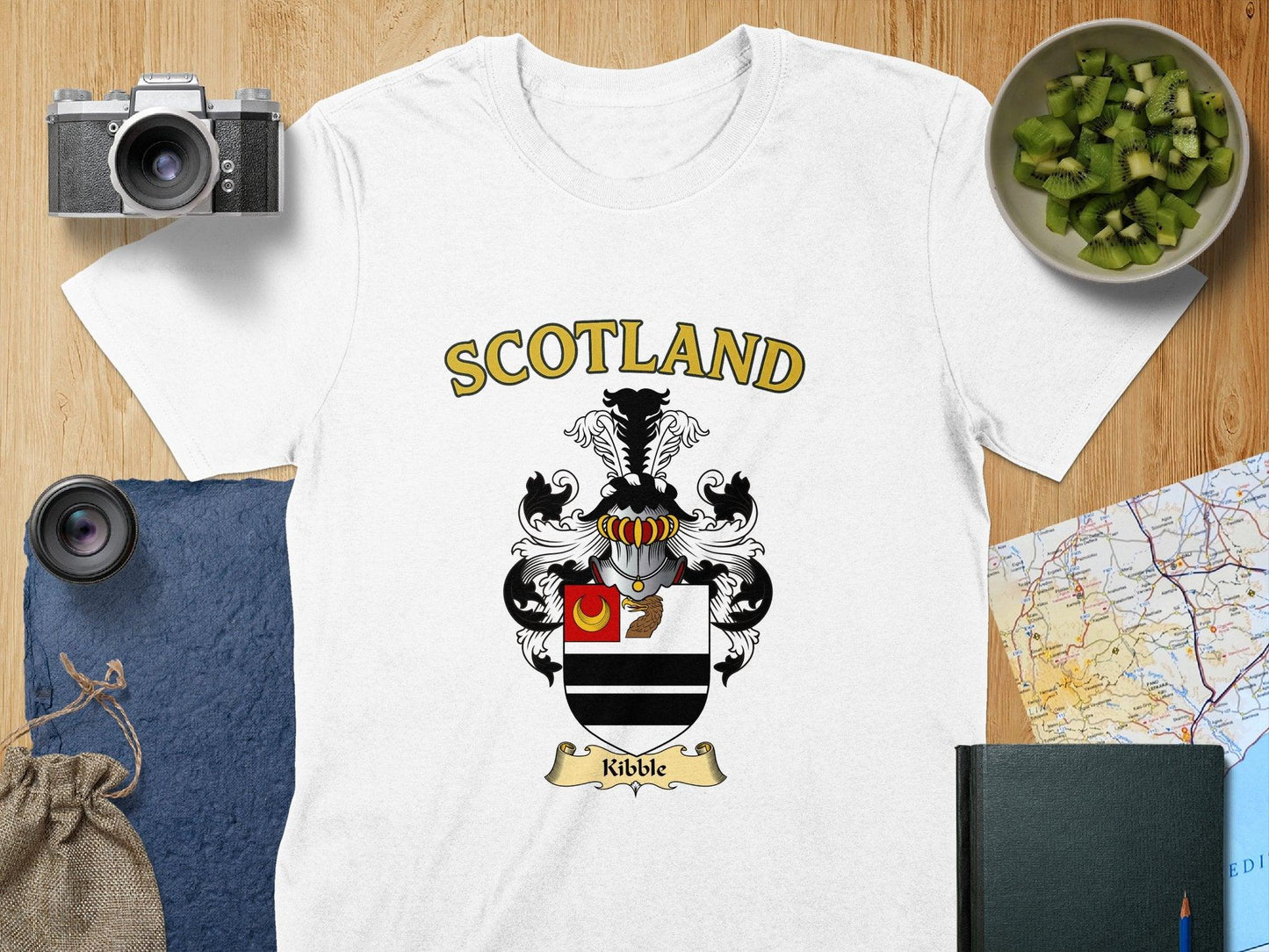 Kibble Clan Family Crest Scotland T-Shirts - Celtic Ancestry Gifts