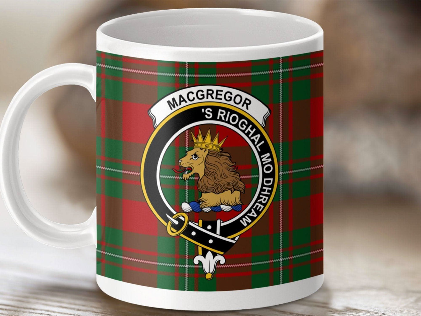 Macgregor S Rioghal Mo Dhream Scottish Mug product type