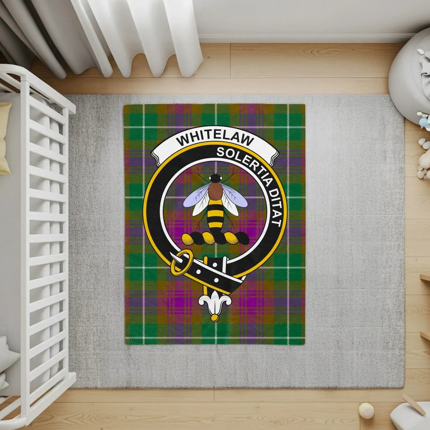 Whitelaw Solertia Ditat Family Crest Area Rug product