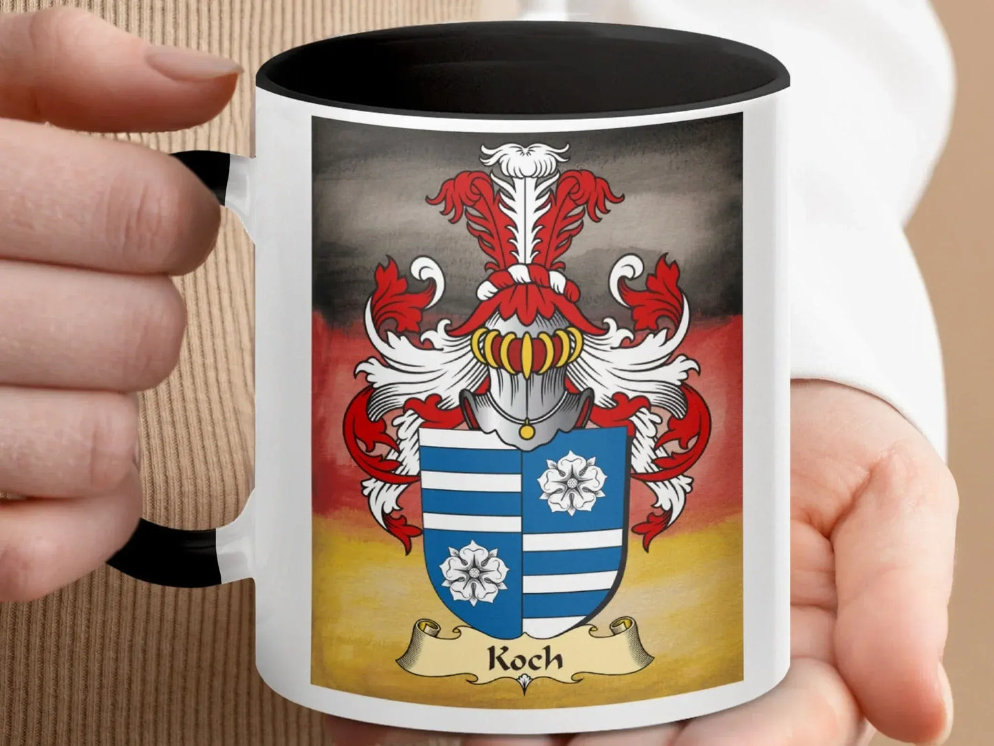Family Crest Personalized Coat of Arms Mug product