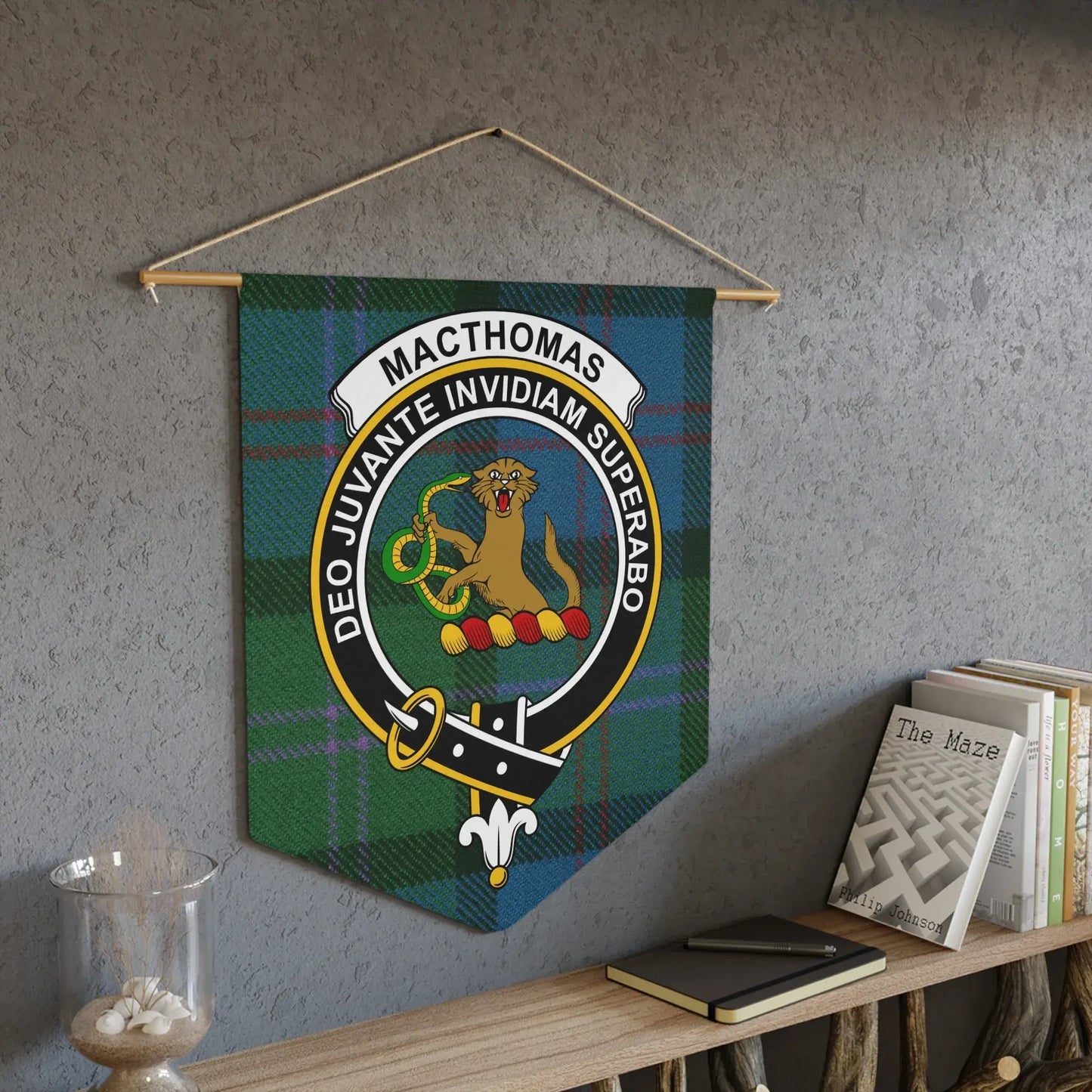 Custom MacThomas Clan Tartan Wall Hanging product type
