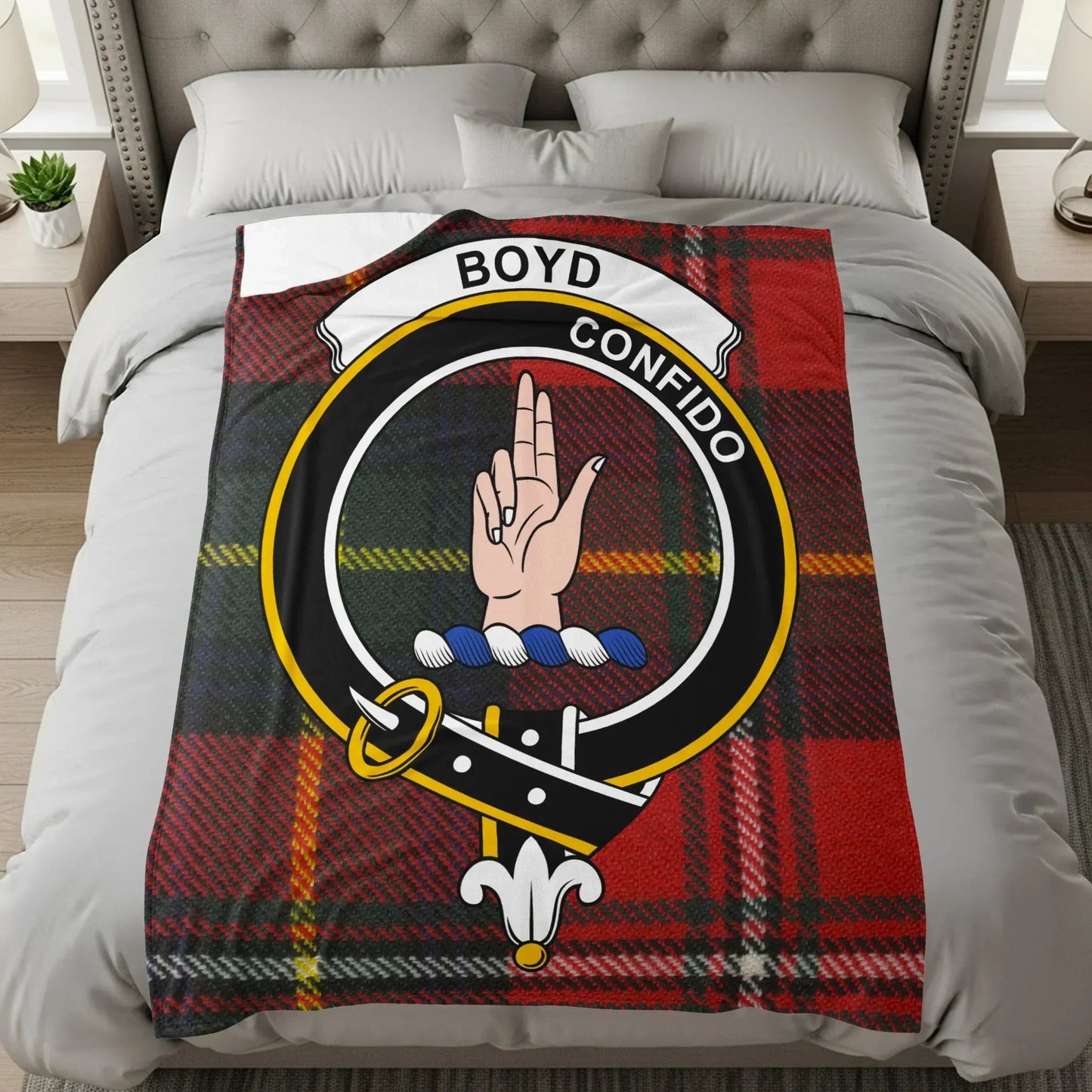 Boyd Confido Crest Blanket for Cozy Home Bedding product type