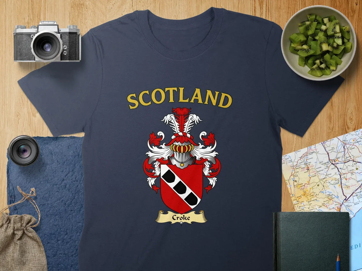 Scotland Heritage Family Crest T-Shirt product