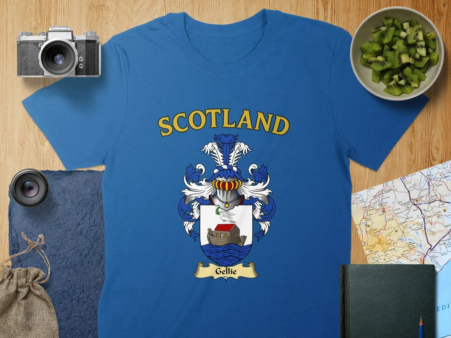 Scotland Coat of Arms Celtic Graphic T-Shirt product type