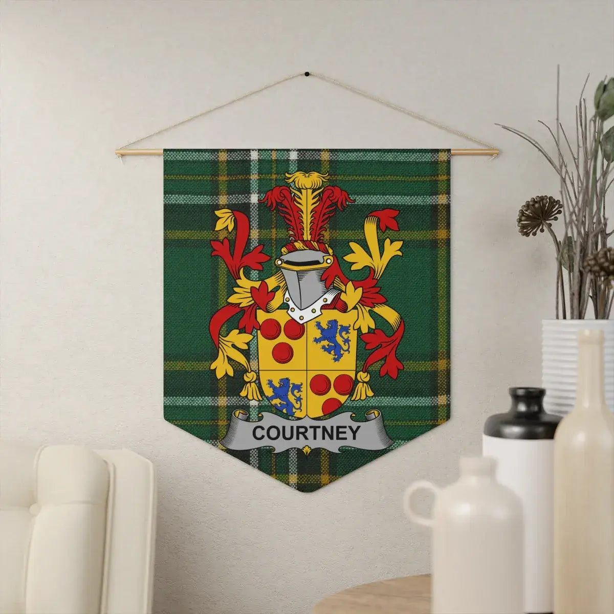 Family Crest Personalized Wall Hanging product
