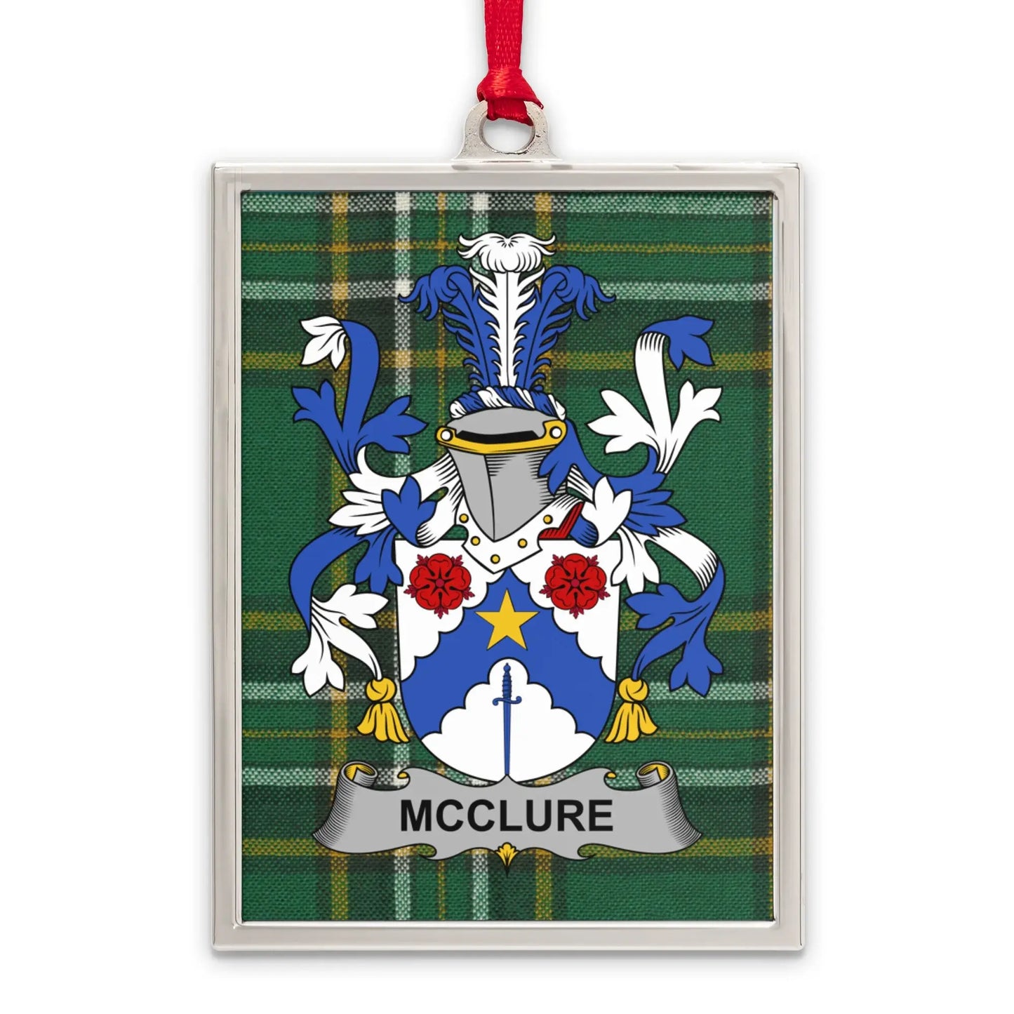 McClure Family Crest Custom Background product