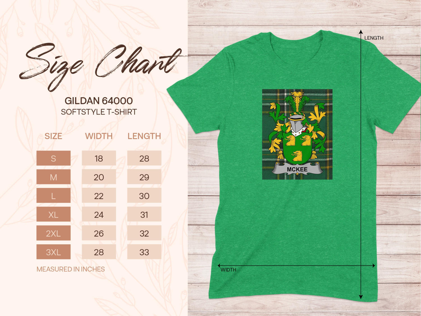 McKee Family Crest Irish National Tartan T-Shirt - Celtic Ancestry Gifts