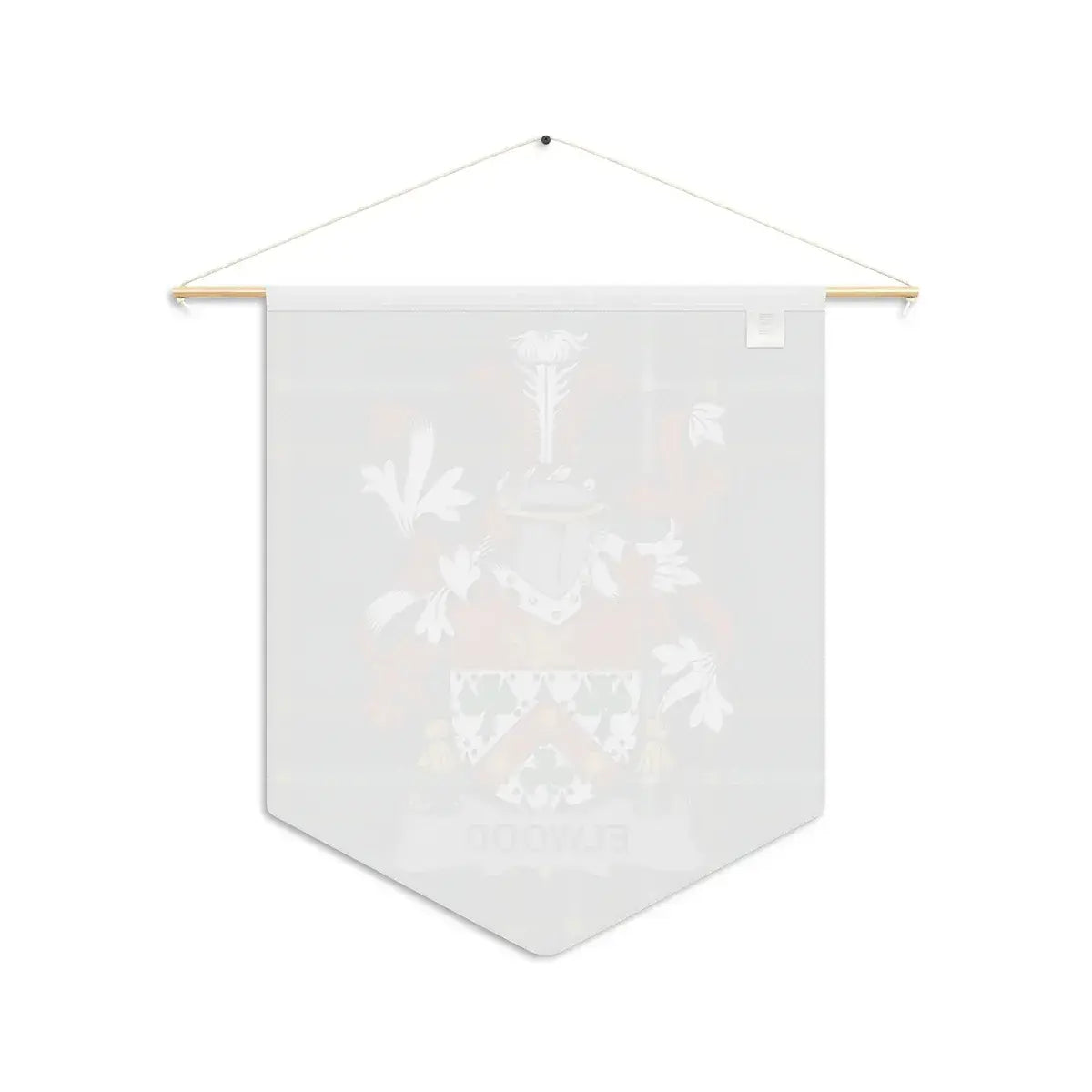 Personalized Elwood Family Crest Wall Banner product