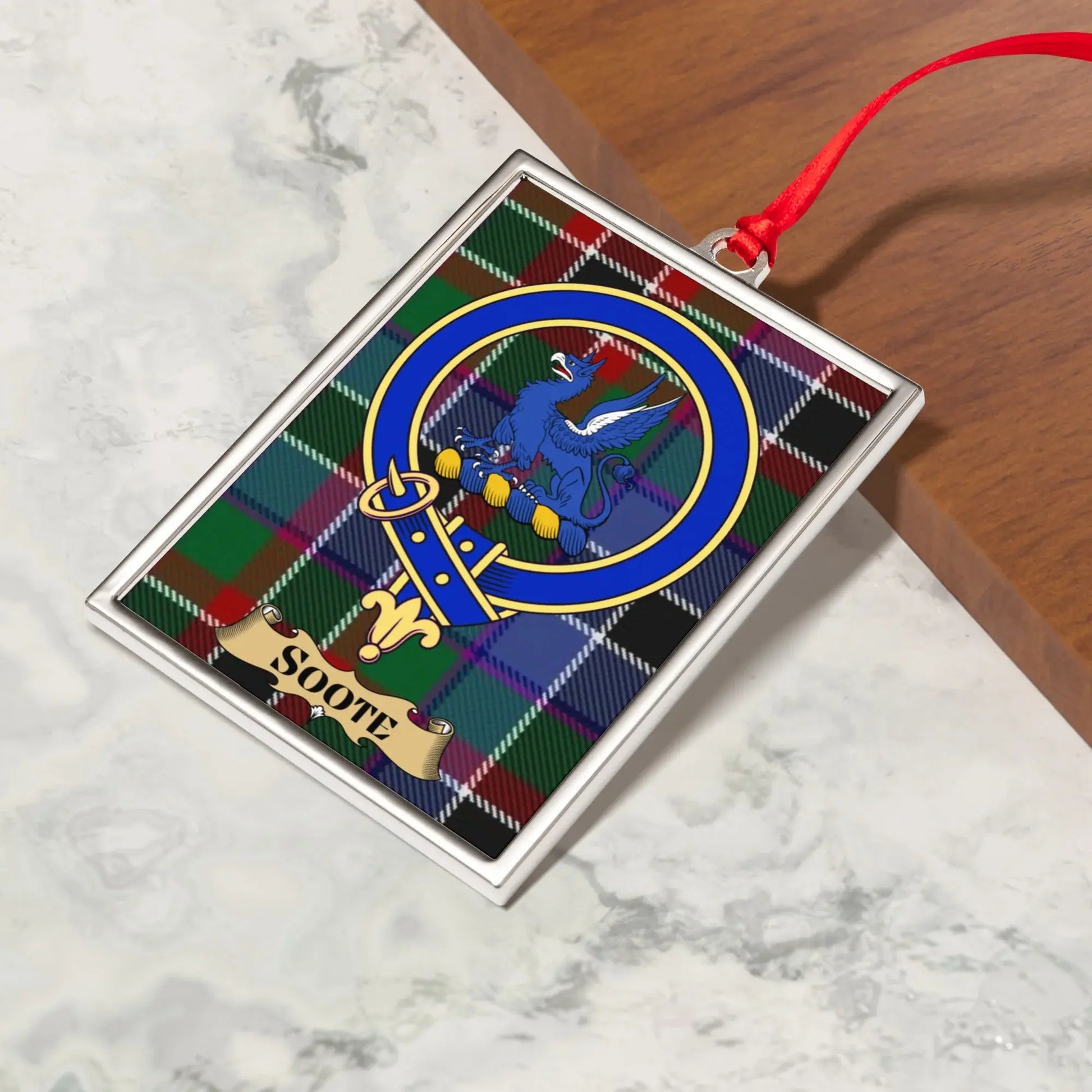 Scottish Clan Crest Plaid Pattern Decoration product
