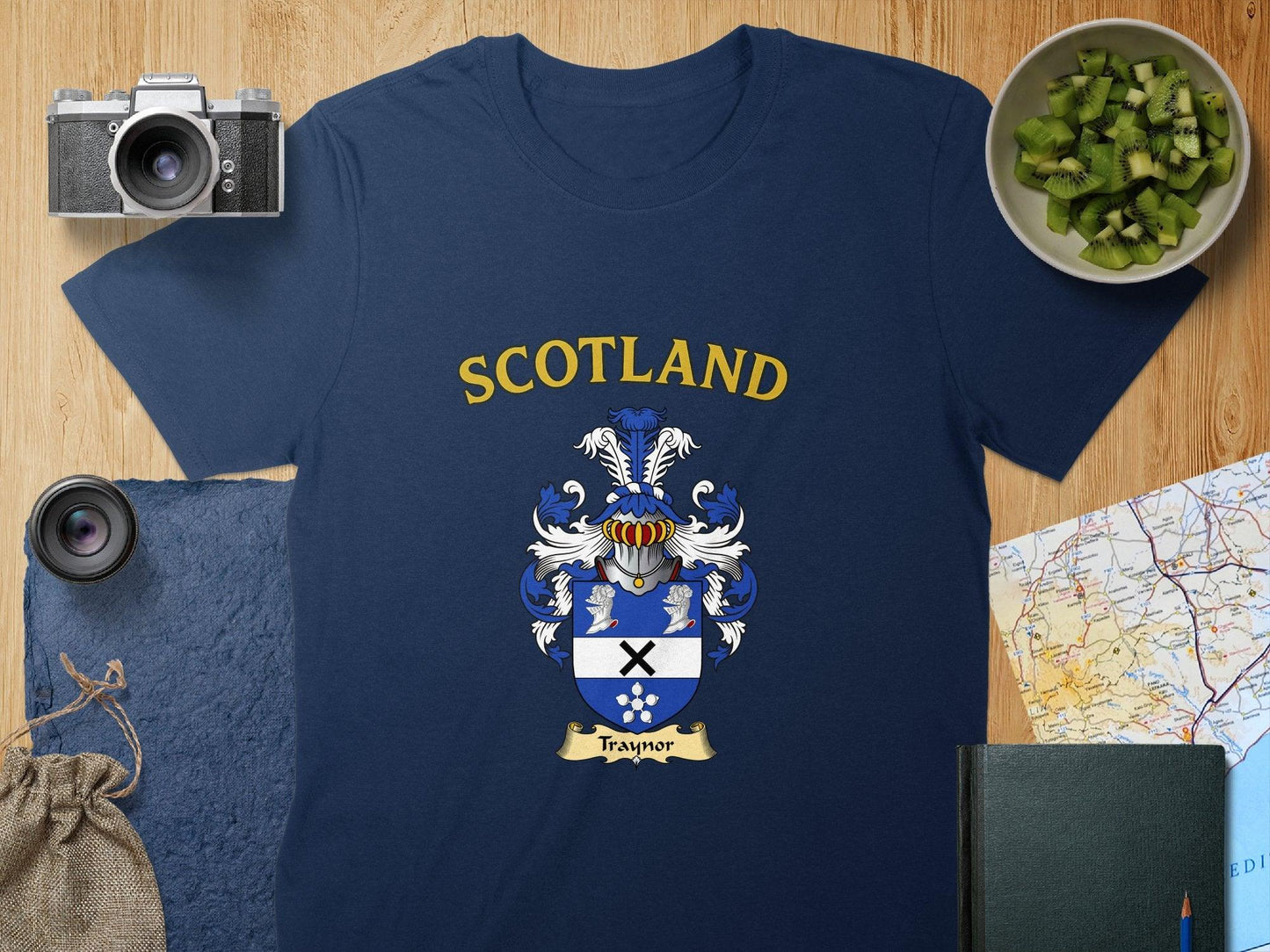 Scotland Family Crest T-Shirt Scotland Heritage product