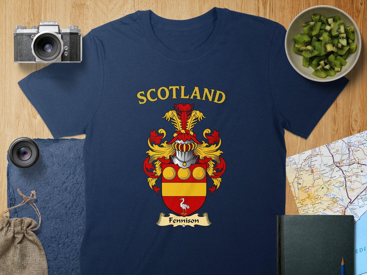 Scotland Crest Graphic Novelty Tee shirt product type