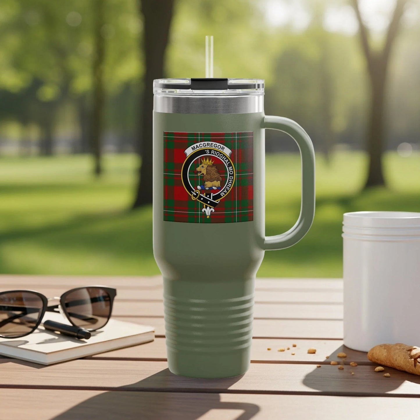 MacGregor Scottish Crest Green Travel Mug product