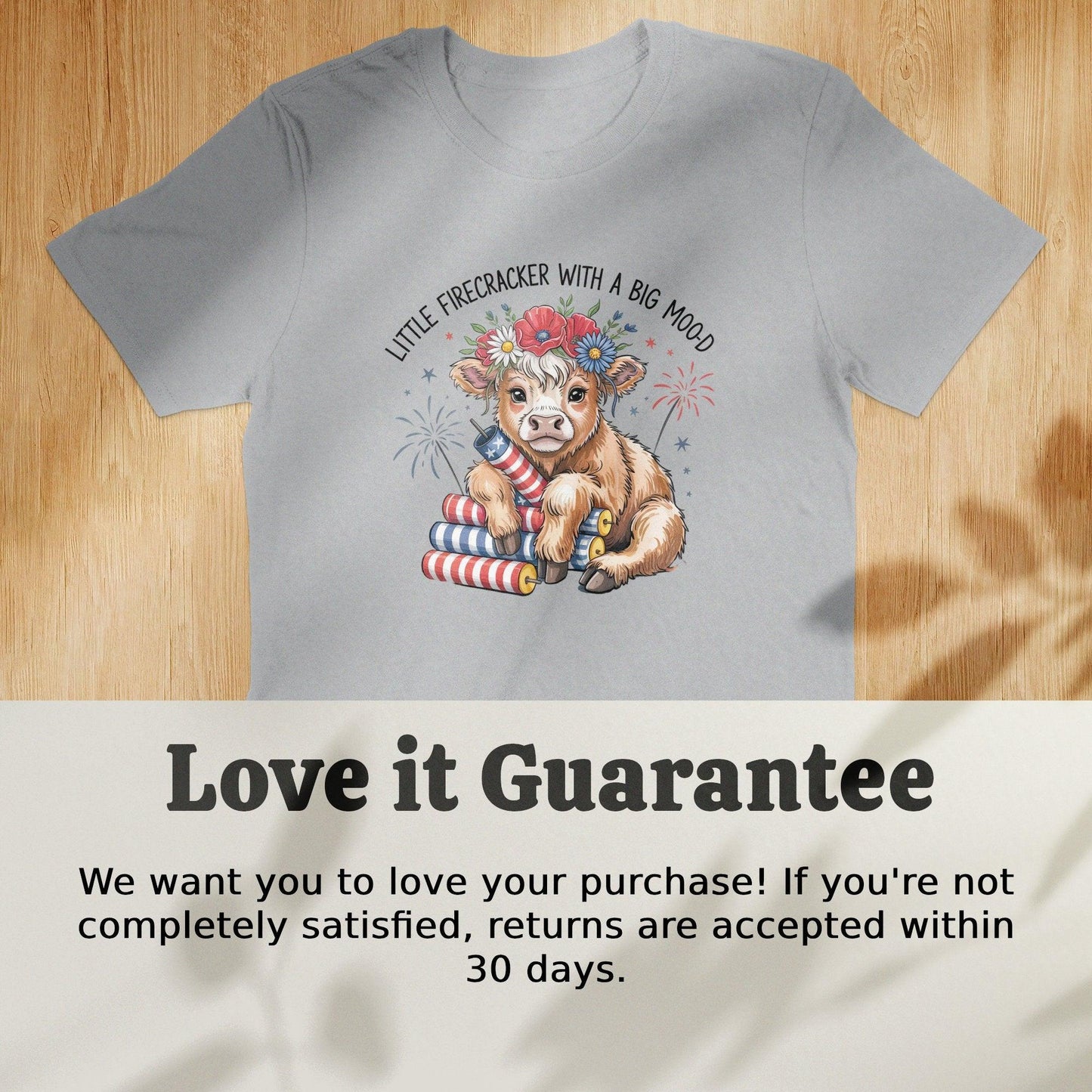 Cute Little Firecracker Big Mood T-Shirt product