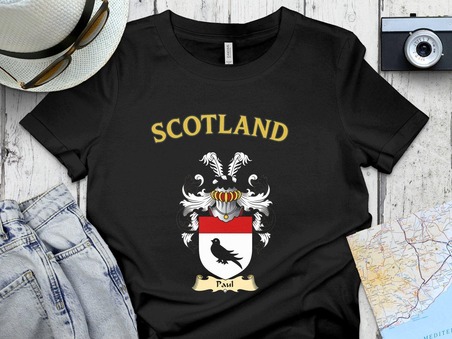 Scotland Family Crest Graphic Design Shirt product