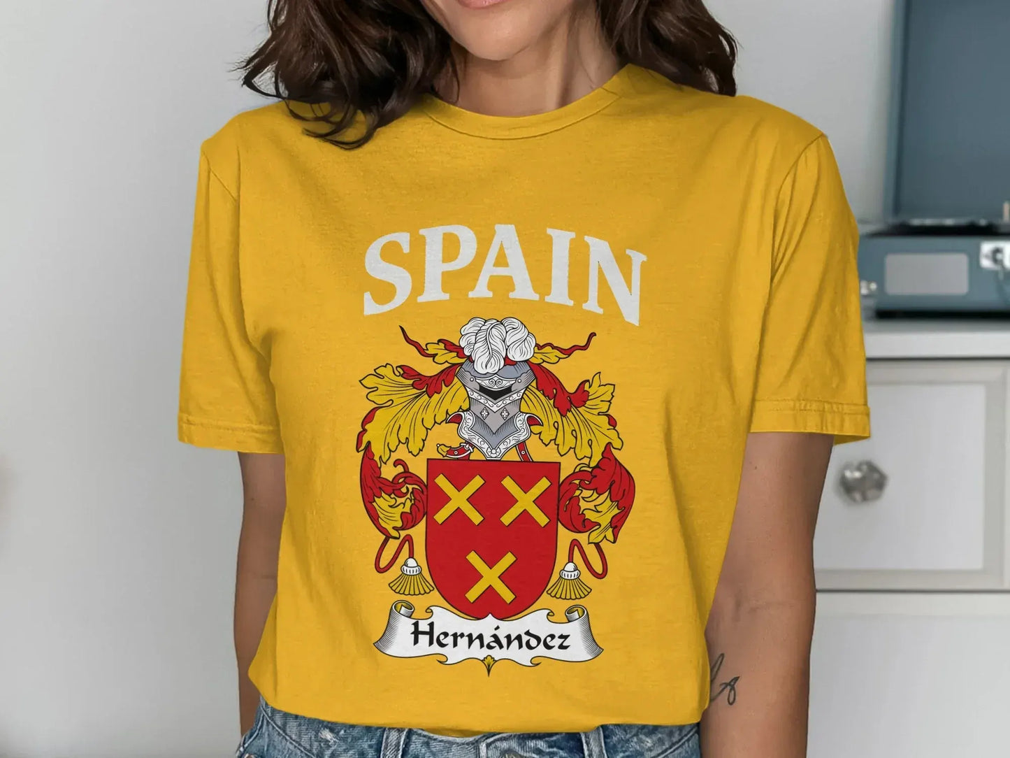 Spain Hernández Crest Graphic Tee Shirt product type