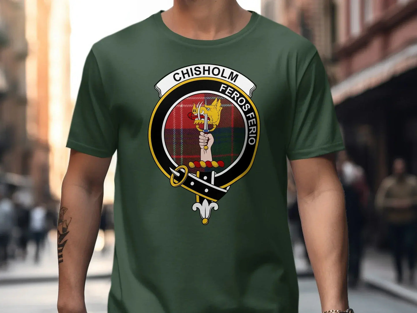 Stylish Chisholm Feros Ferio Green T-shirt product