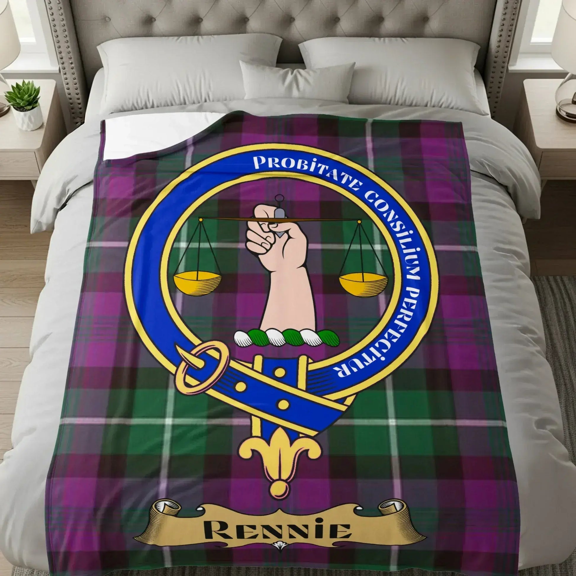 Colorful Emblem Pattern Rennie Product Type