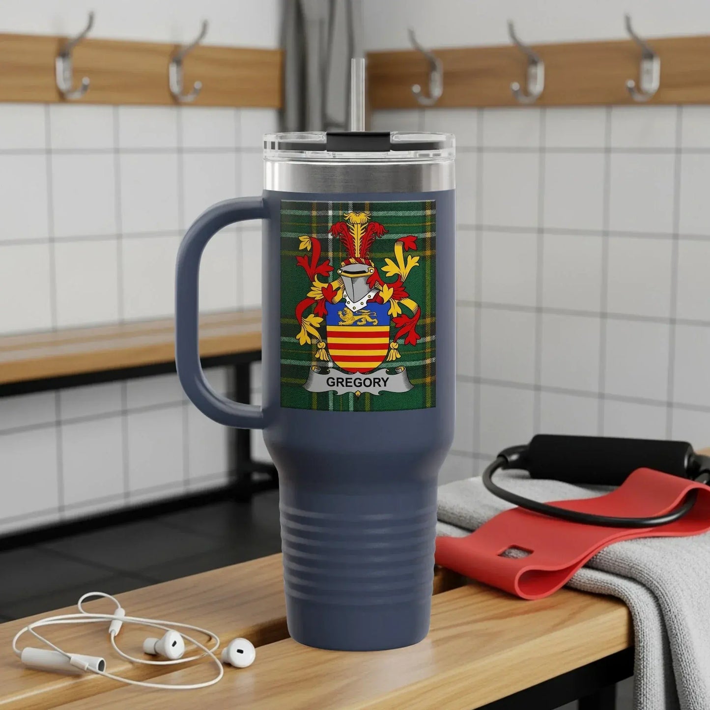 Personalized Gregory Family Crest Tumbler product type