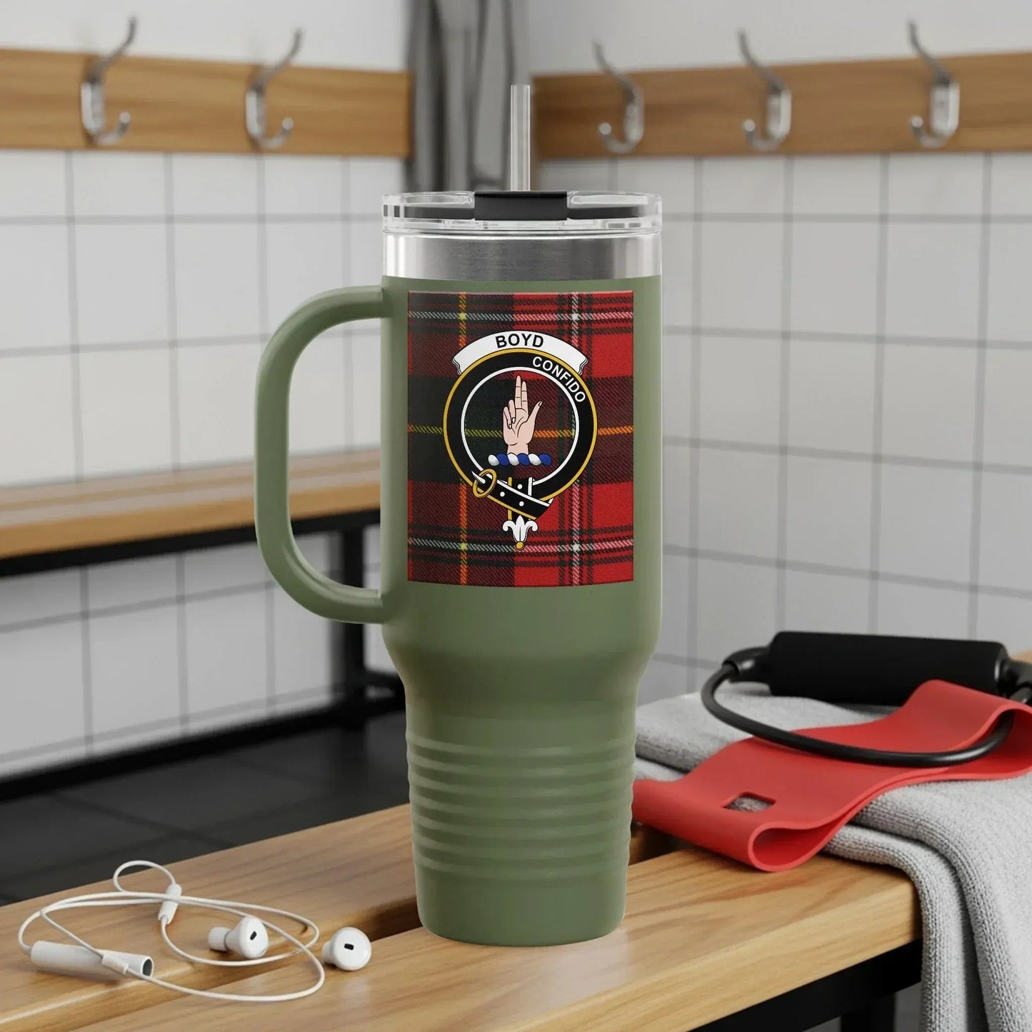 Large Peace Design Insulated Drinkware Coffee Product