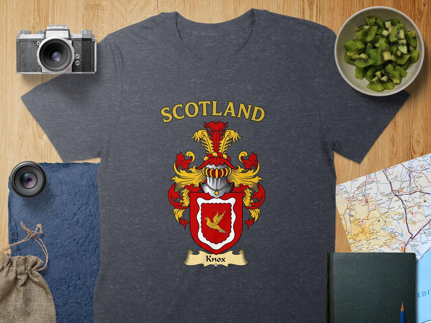 Scotland Knox Family Crest T-Shirt design product type