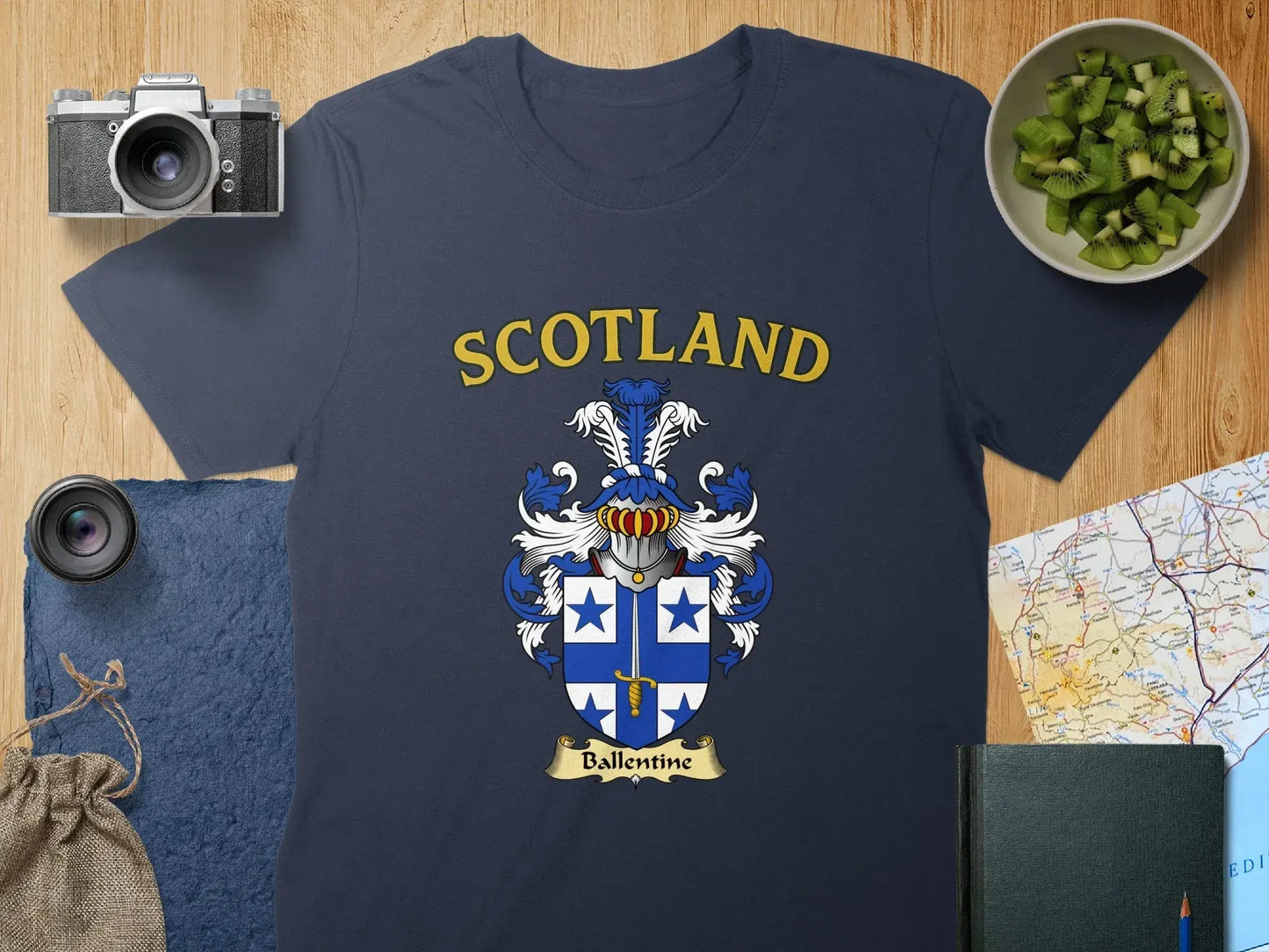 Scotland Ballentine Crest Design T-shirt product
