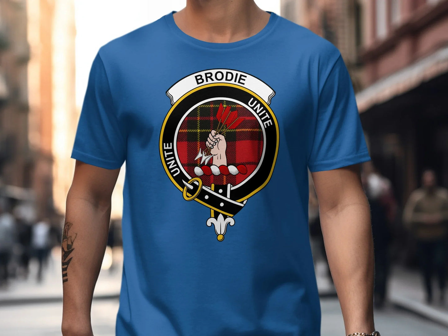 Brodie Unite Scottish Clan Crest T-Shirt product