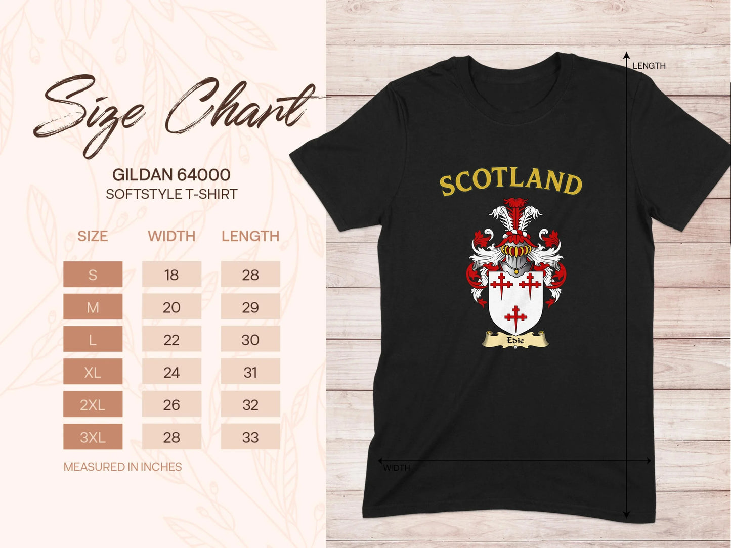 Scotland Crest Emblem Softstyle T-shirt product