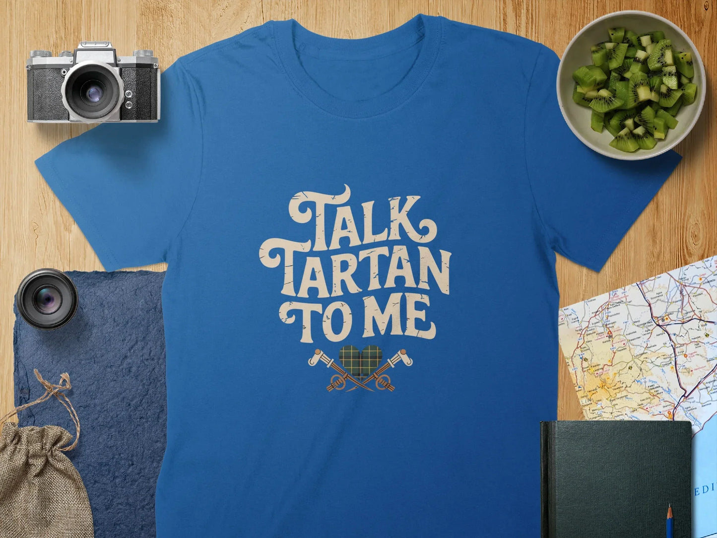 Talk Tartan to Me Graphic Printed T-shirt product type