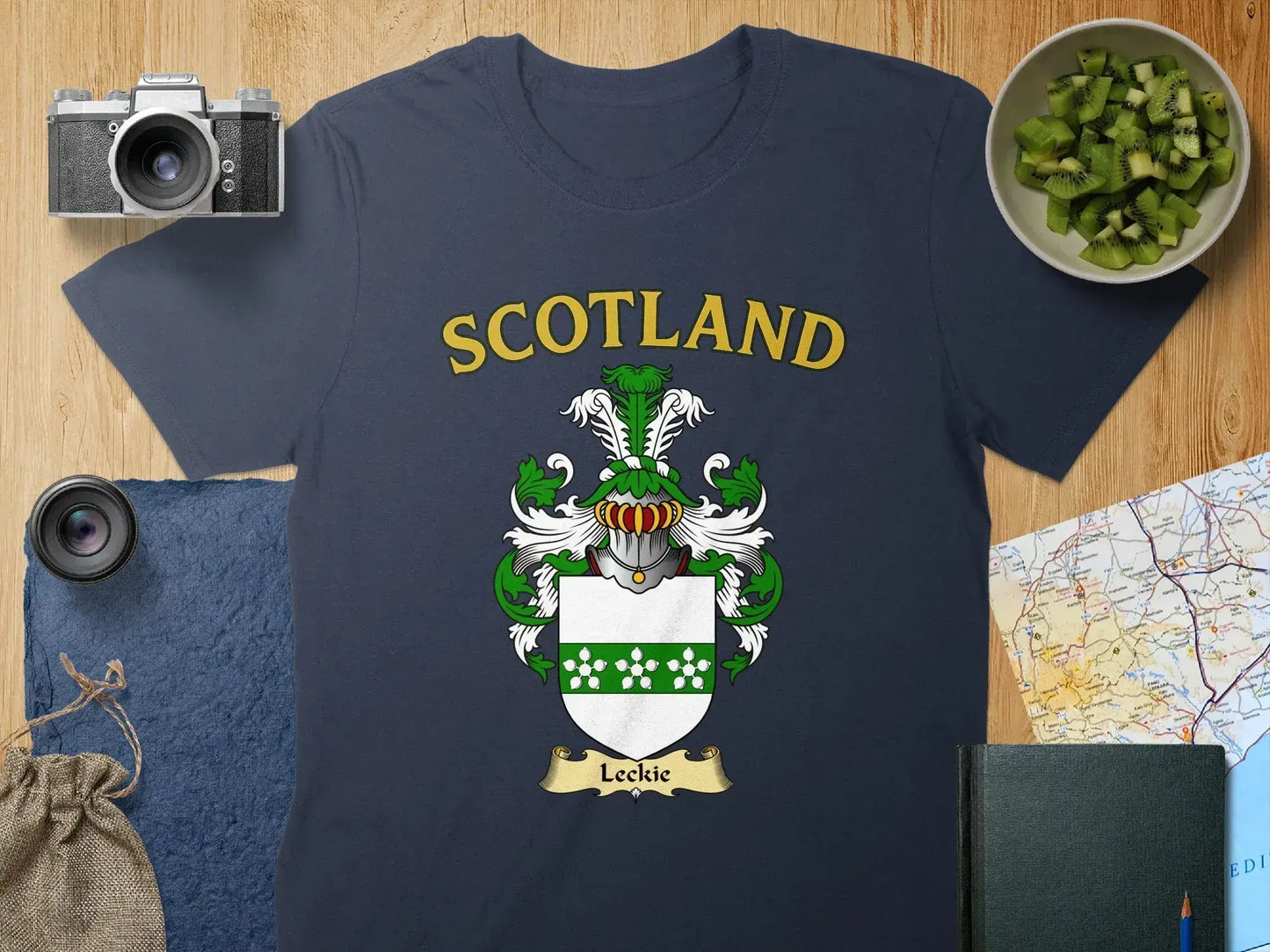 Scotland Leckie Family Crest T-Shirt product type