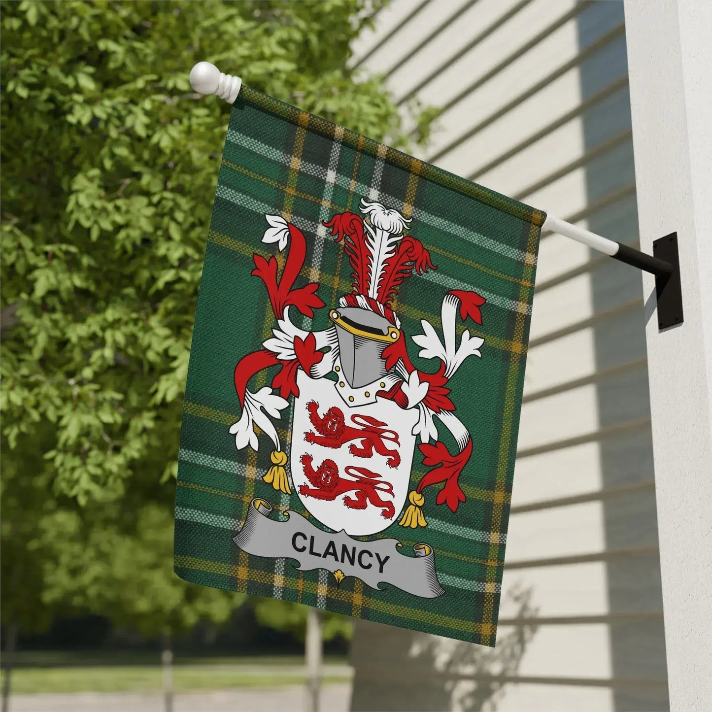Clancy Family Crest Heraldic Outdoor Display product