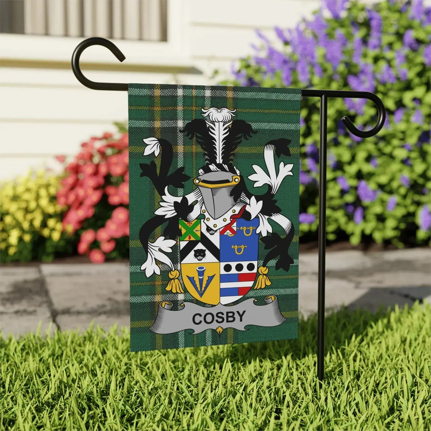 Family Coat of Arms Personalized Garden Flag product