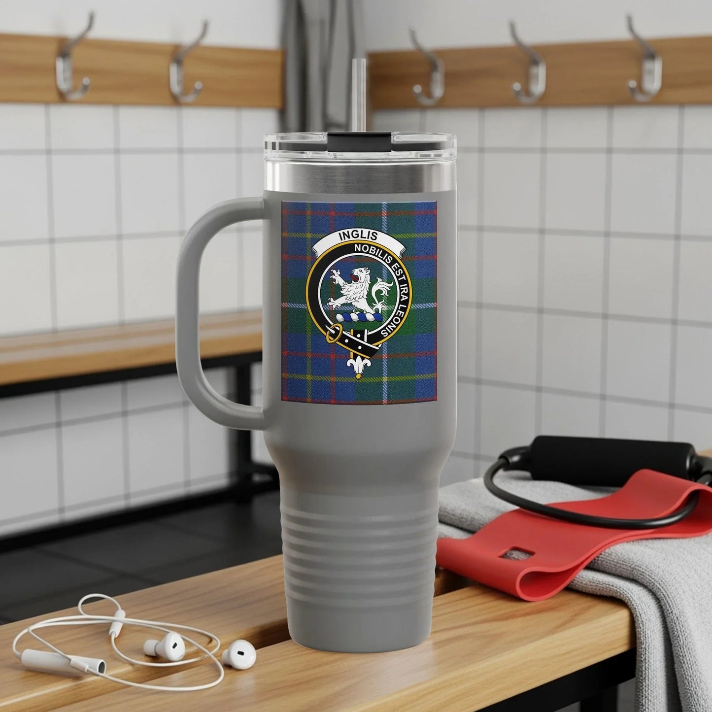 Stylish Patterned Travel Mug Beverage Container Product