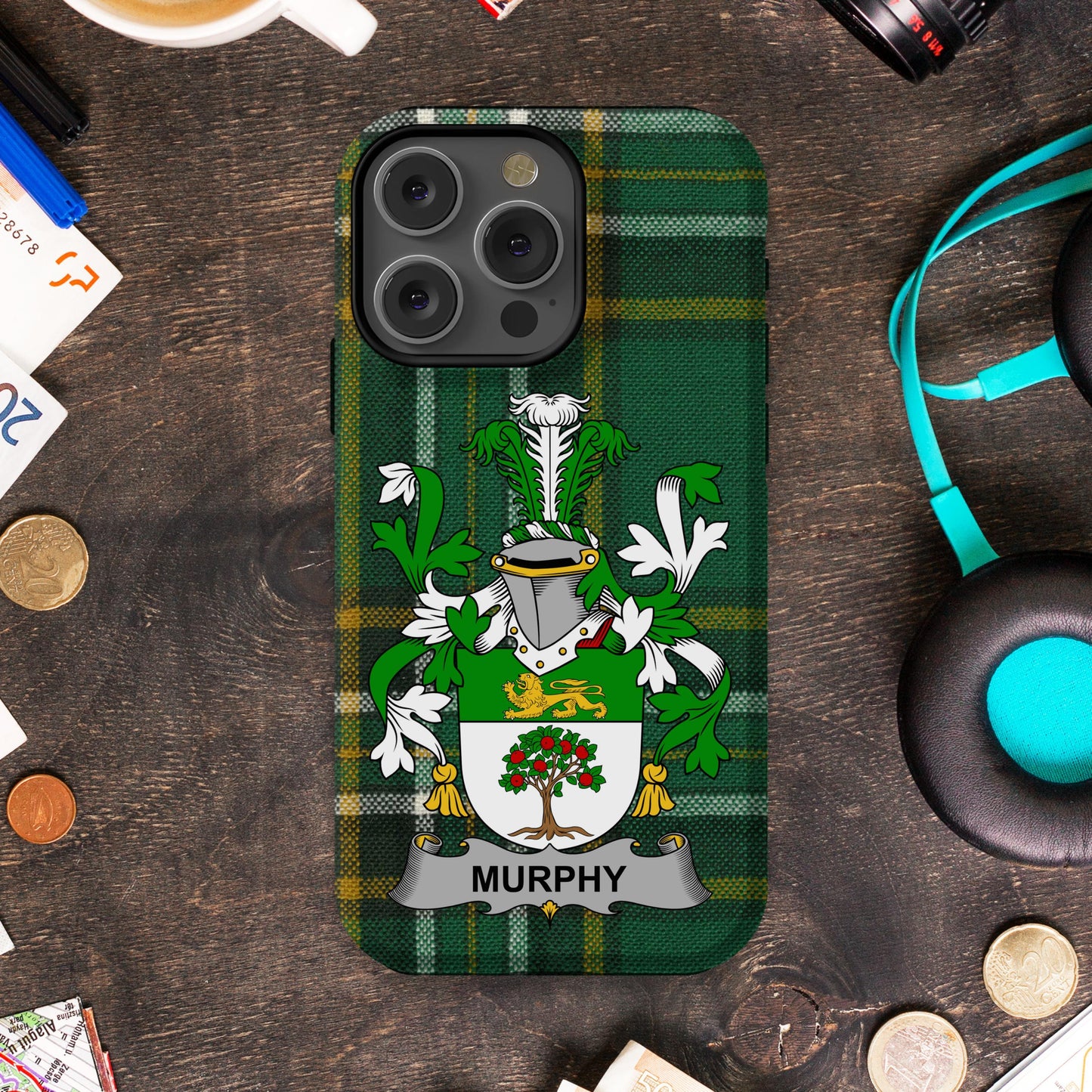 Personalized Family Crest iPhone Case Phone product