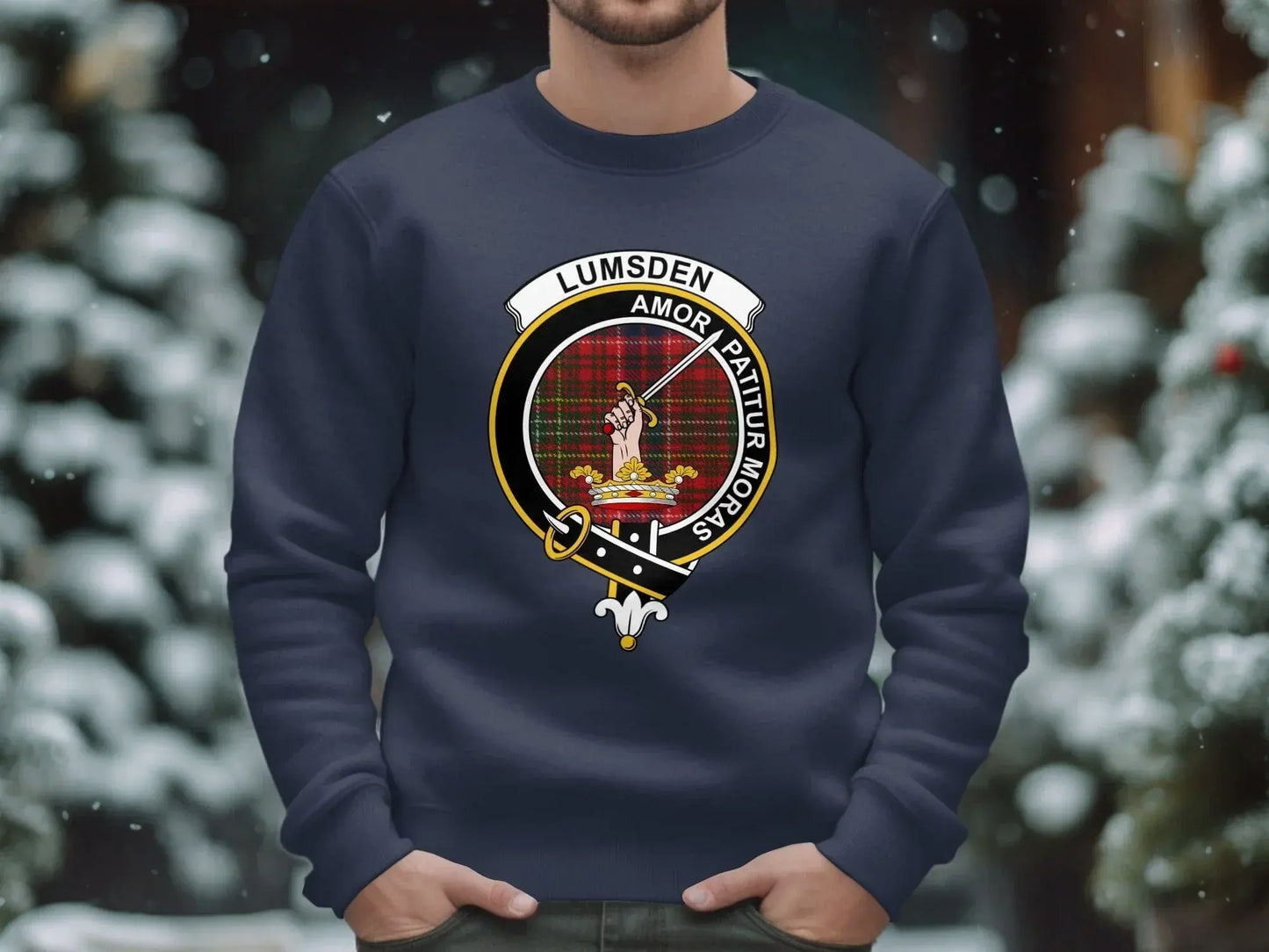 Lumsden Amor Patitur Moras Design Sweatshirt product