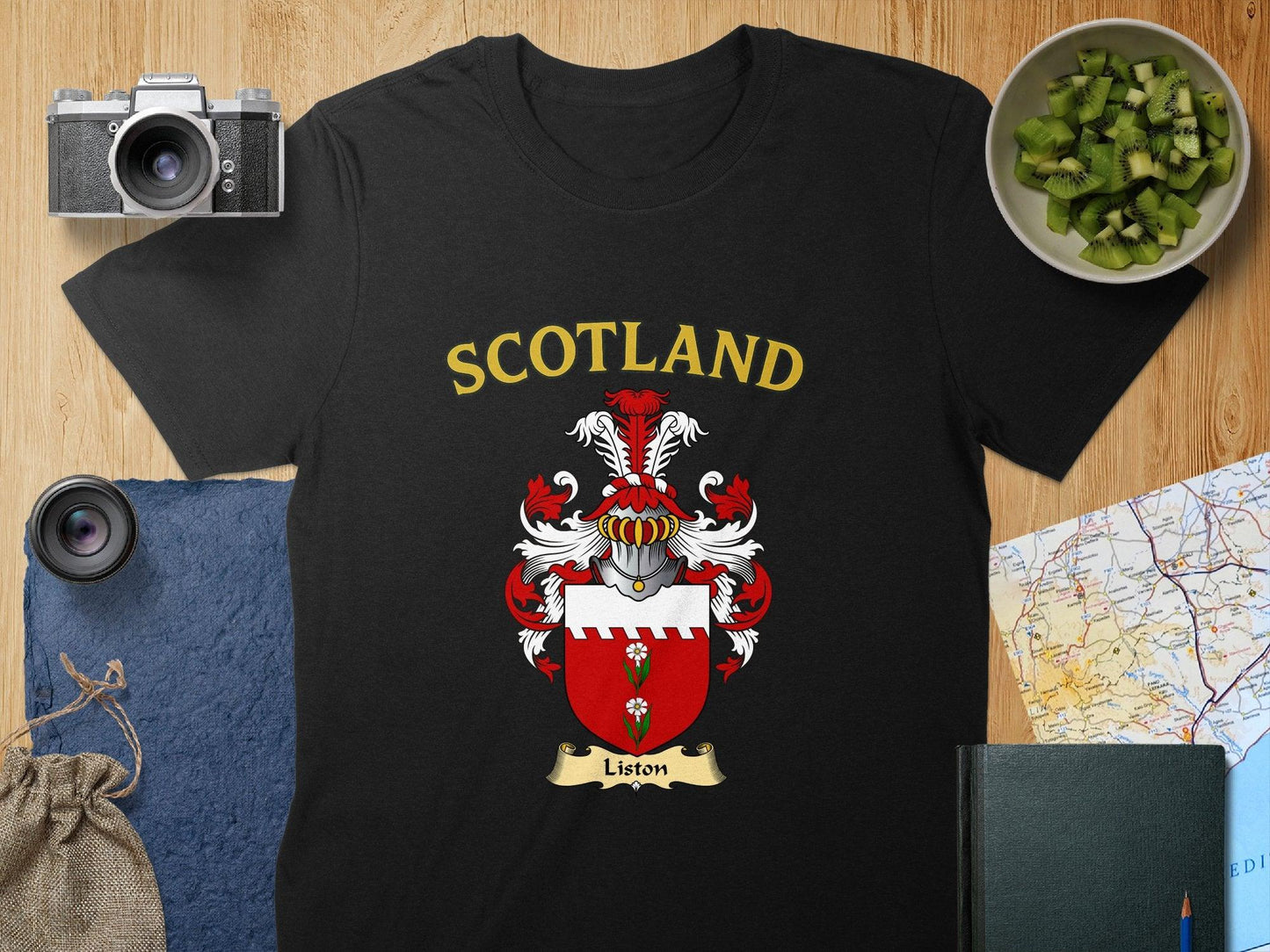 Scotland Liston Family Crest T-shirt product