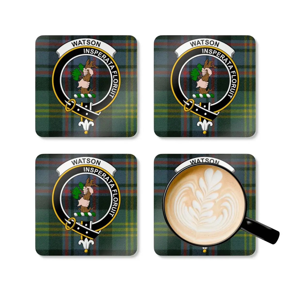Watson Insperata Floruit Square Coaster Set product