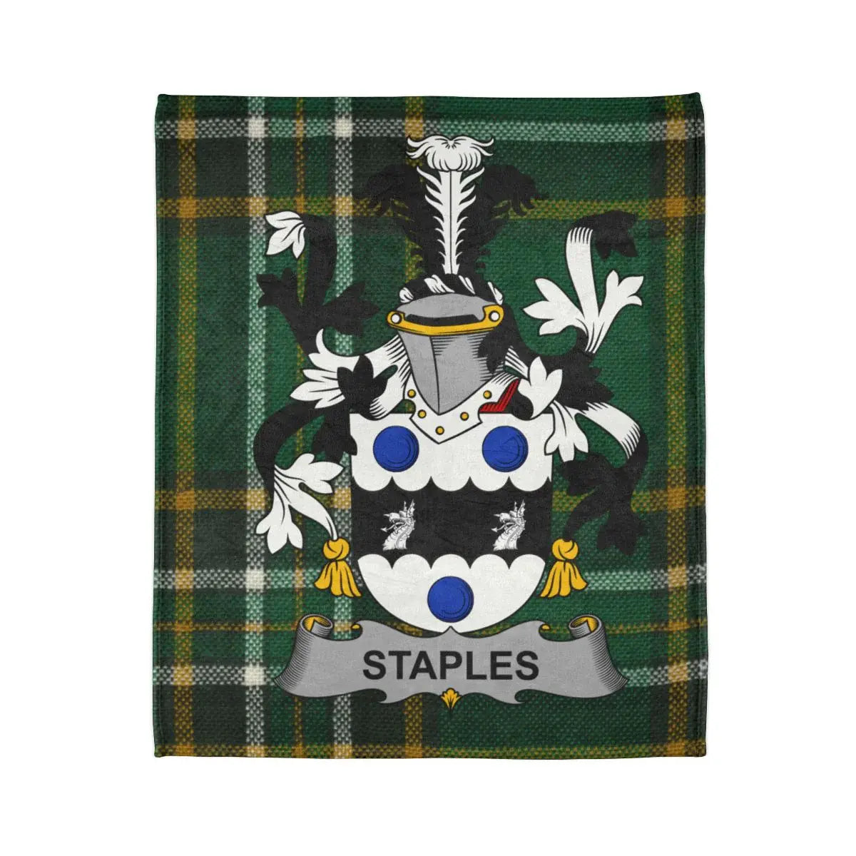 Staples Family Crest Tartan Blanket product