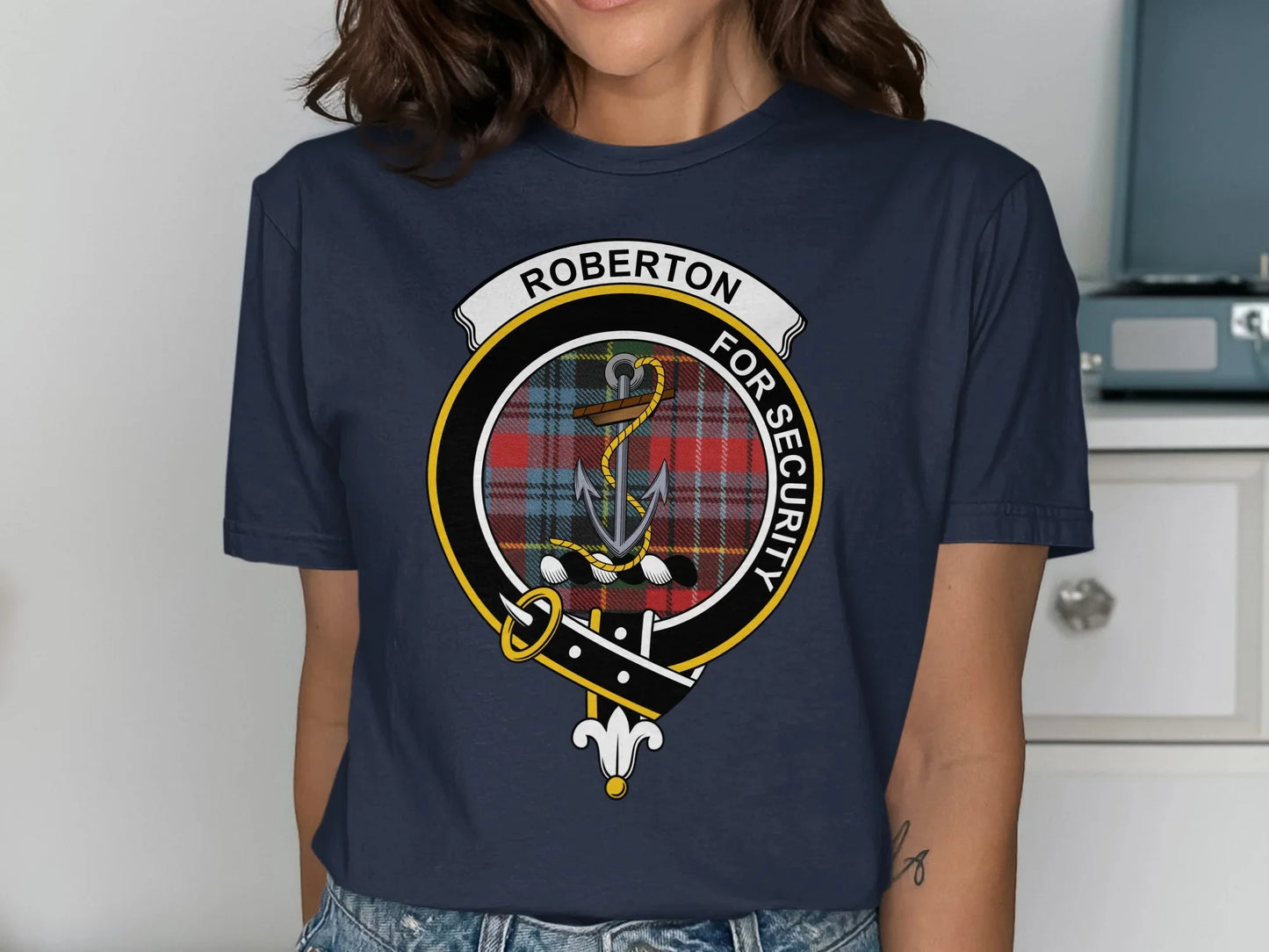Roberton for Security Navy Blue T Shirt product type