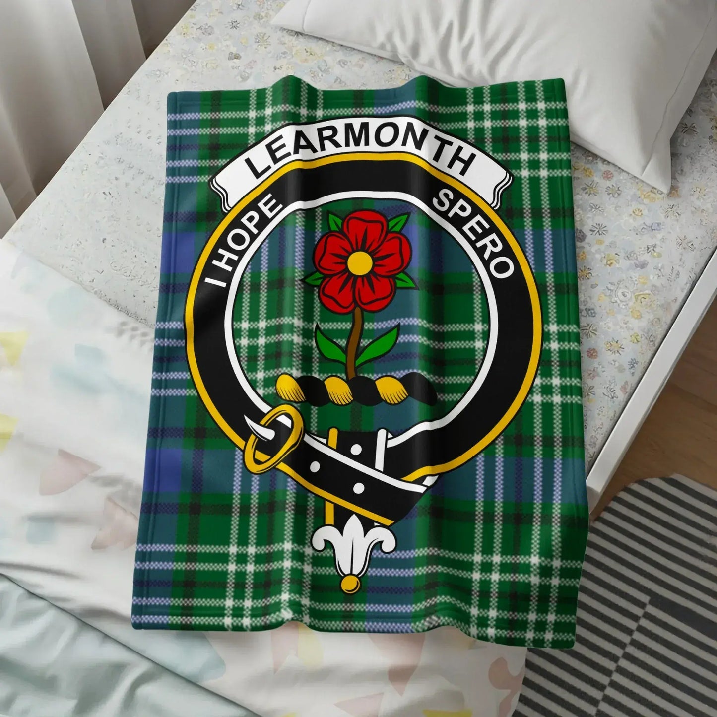 Learnmonth I Hope Spero Patterned Blanket product type