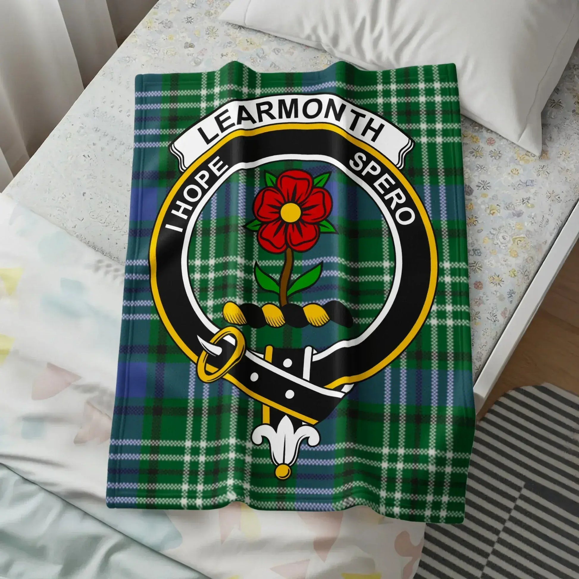 Learnmonth I Hope Spero Patterned Blanket product type