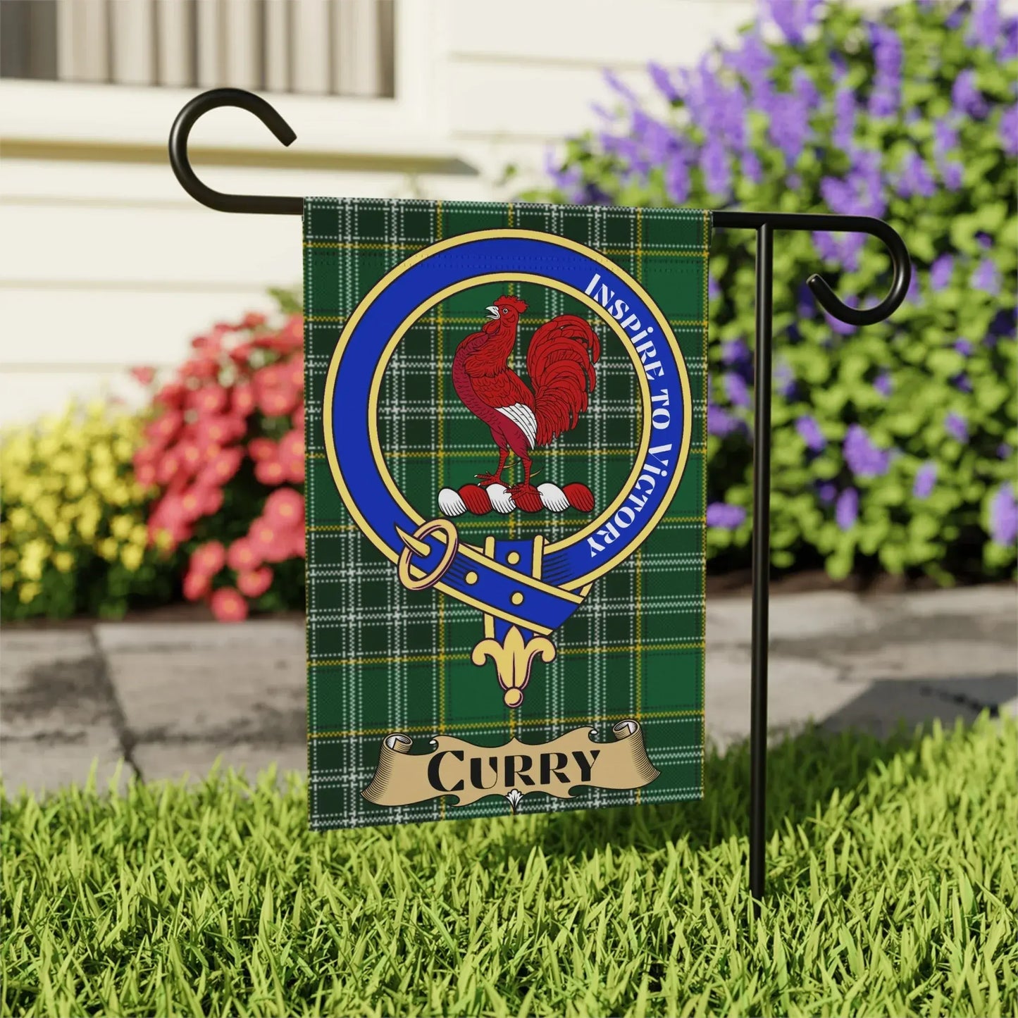Customizable Scottish Clan Crest Garden Sign product
