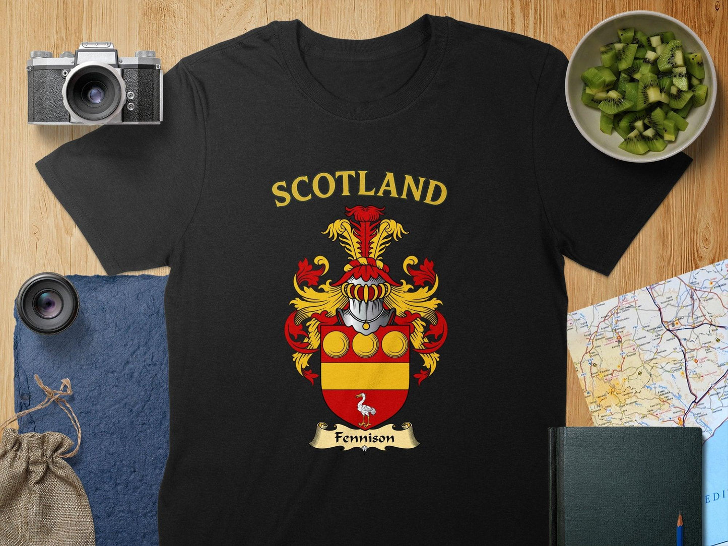 Scotland Coat of Arms Family Crest T-Shirt product type