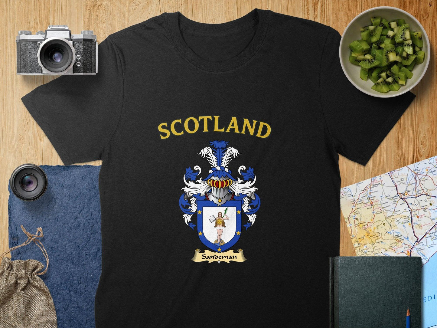 Scotland Sandeman Family Crest Shirt product