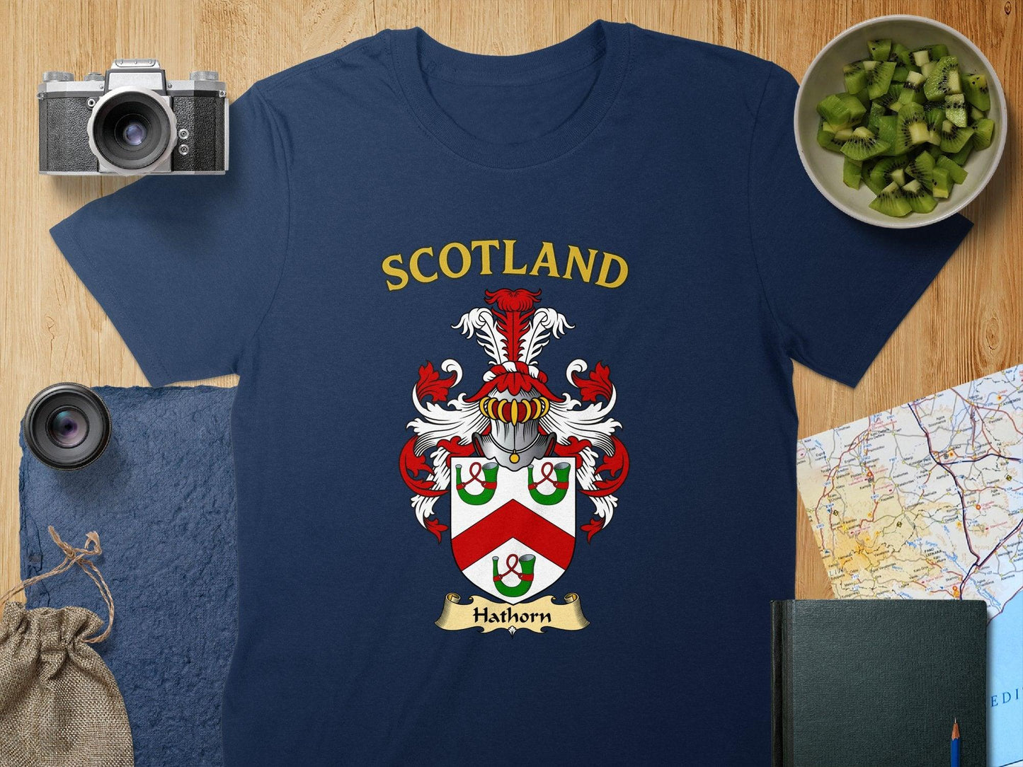 Scotland Family Crest T-Shirt Scottish Clan Shirt product