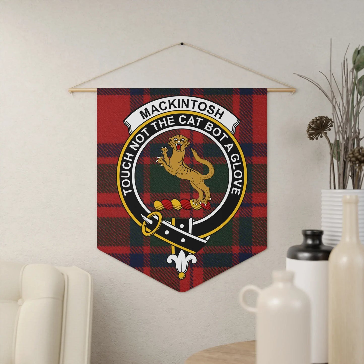 Mackintosh Touch Not The Cat Bot a Glove wall art product