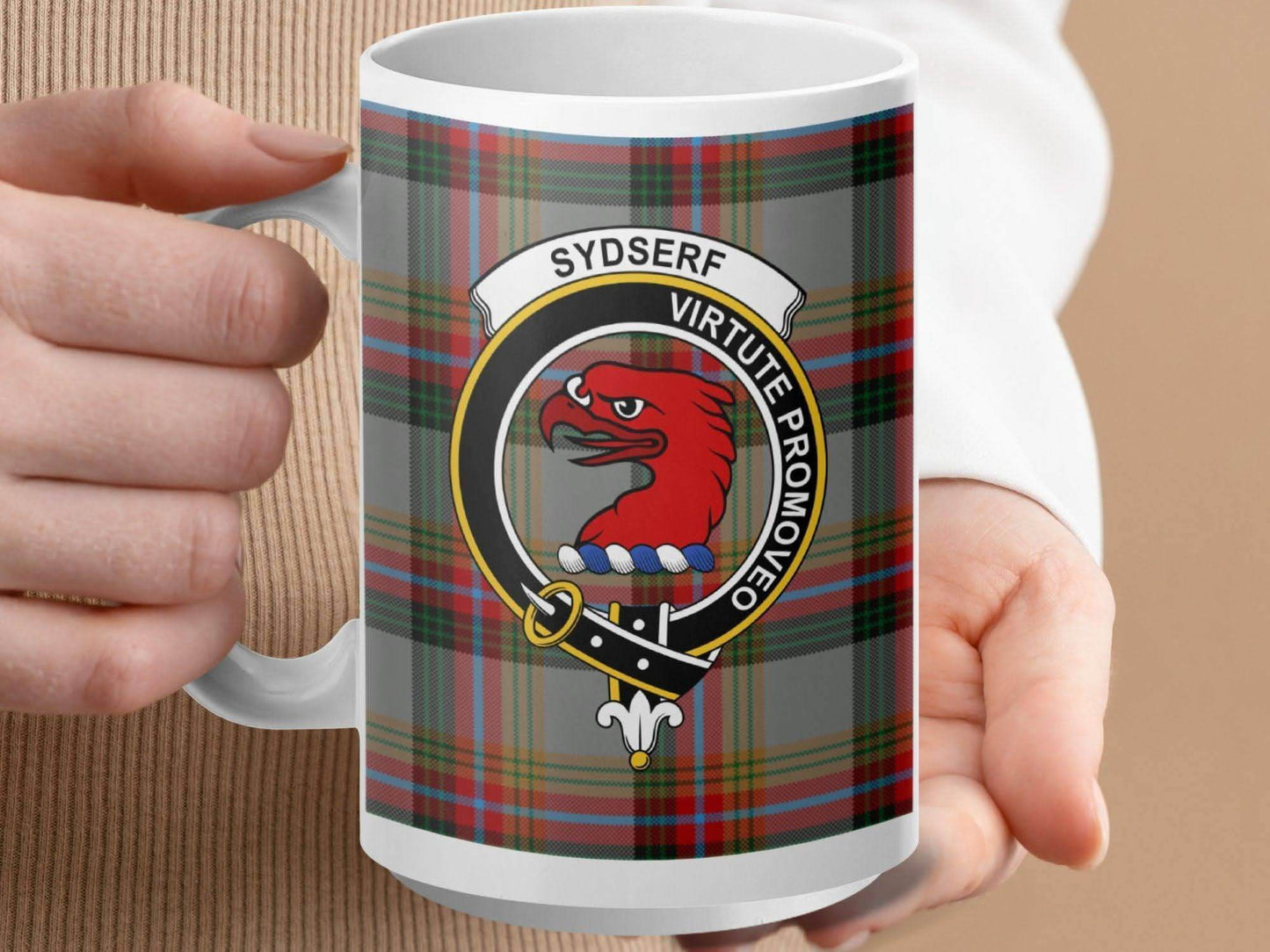 Scottish Clan Tartans Crest Emblem Mug product type