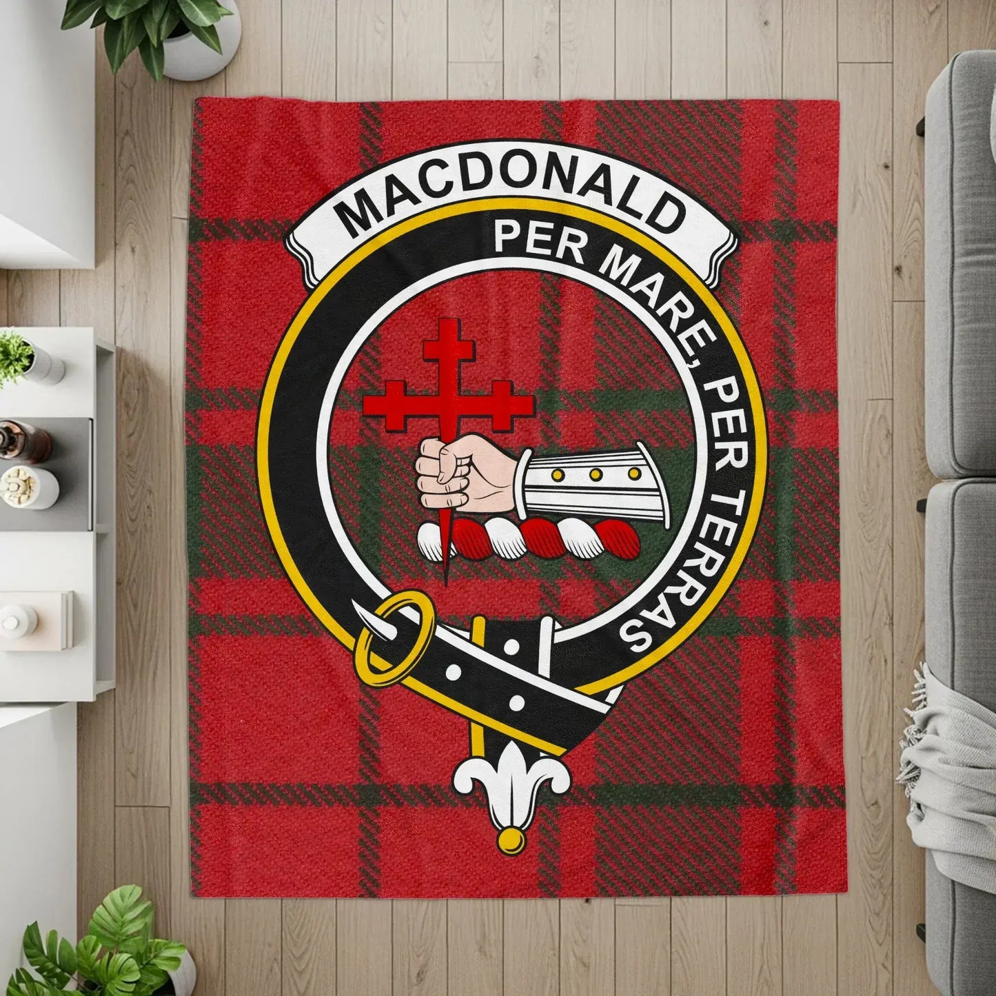 MacDonald Per Mare Per Terras Plaid Blanket product