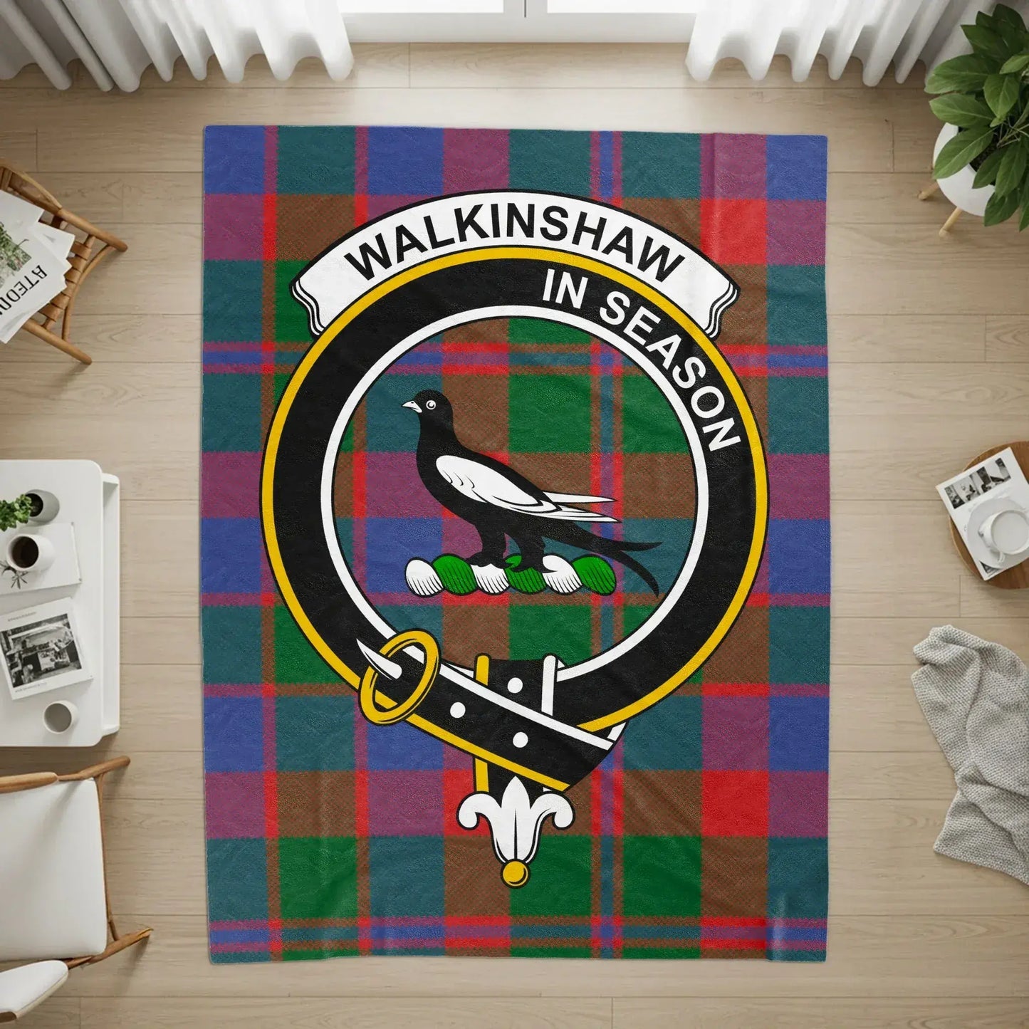 Walkinshaw In Season Plaid Emblem Pattern product type